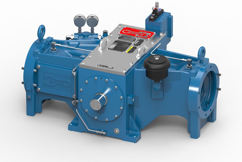 Ariel small line compressor frame
