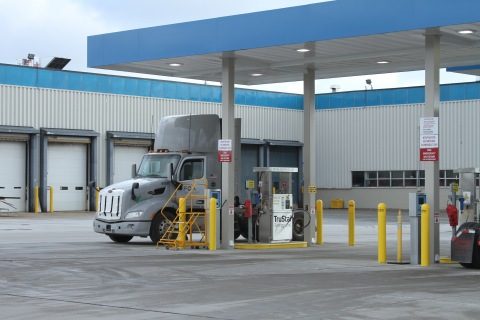 Trustar Truck at Station