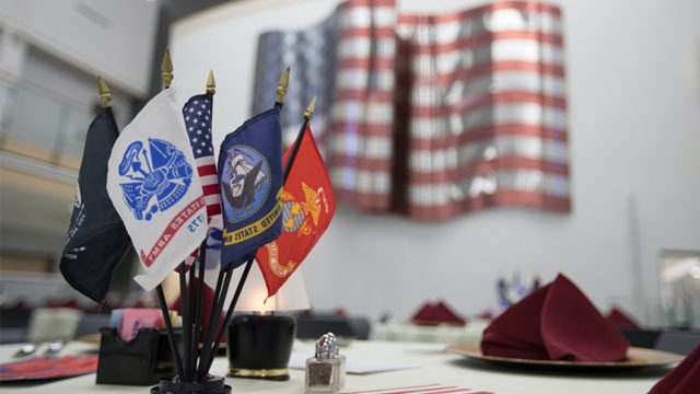 Annual veterans dinner hosted at the Ariel Training Center