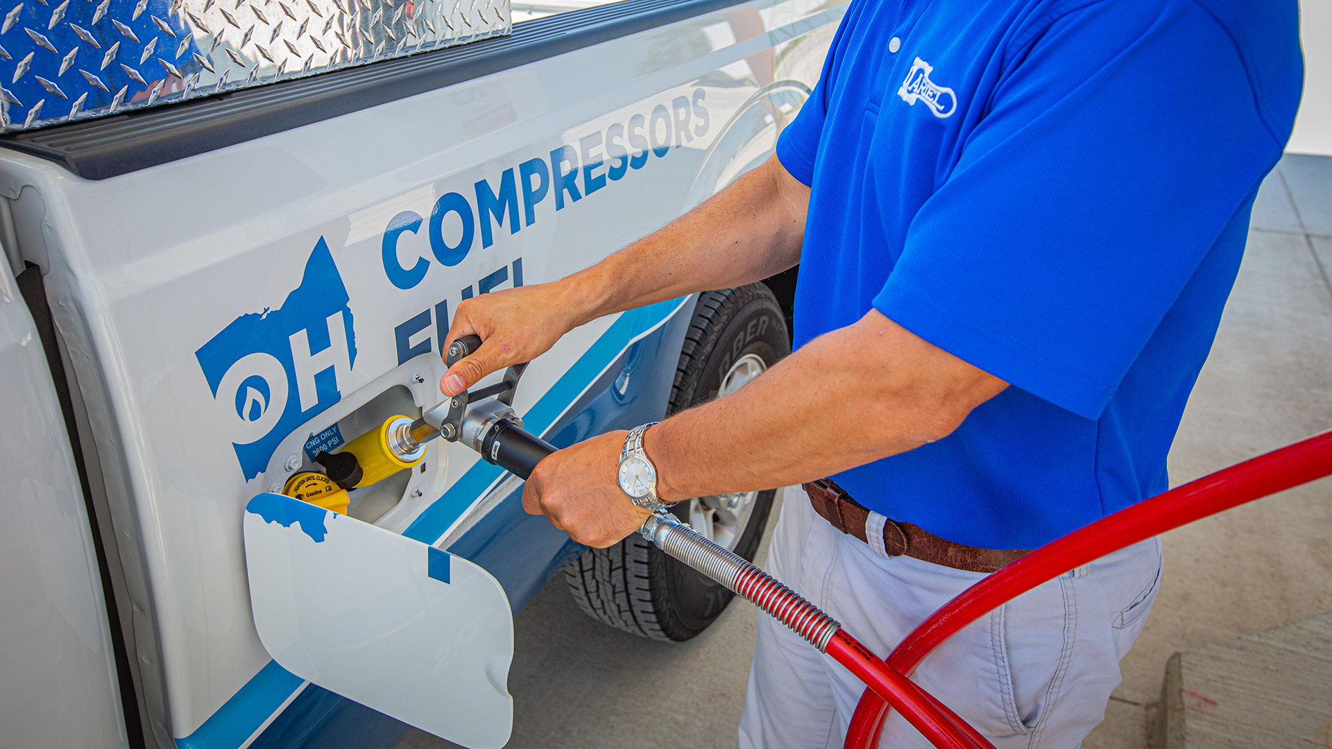 CNG Vehicle Fueling