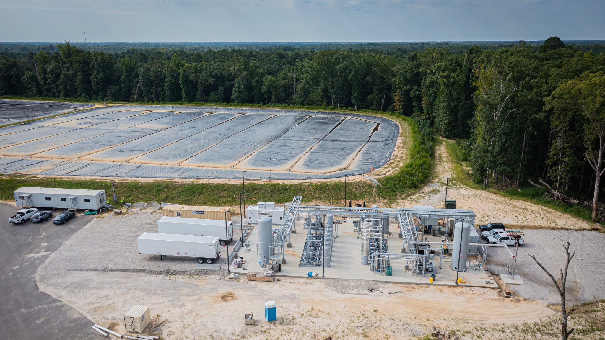 Methane Capturing Facility